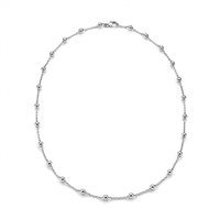 Collar Giovanni Raspini Mujer Palline in Plata 08110